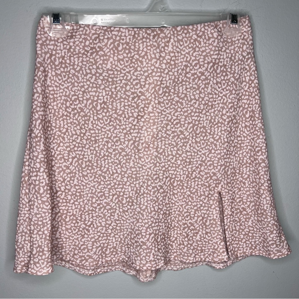 Princess Polly Eloise Beige Cheetah Mini Skirt